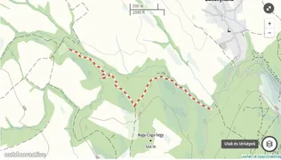 Kéktúra-szakasz lezárása Bakonynána mellett borítóképe