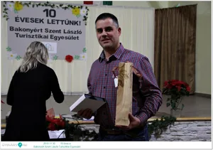 10 éves a Bakonyért Szent László Turisztikai Egyesület, 2019