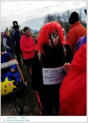 VI. Szilveszteri jelmezes futás. Fotók: Önkormányzat