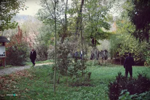 Szentmise után körséta az arborétumban. Fotók: Útirány.hu