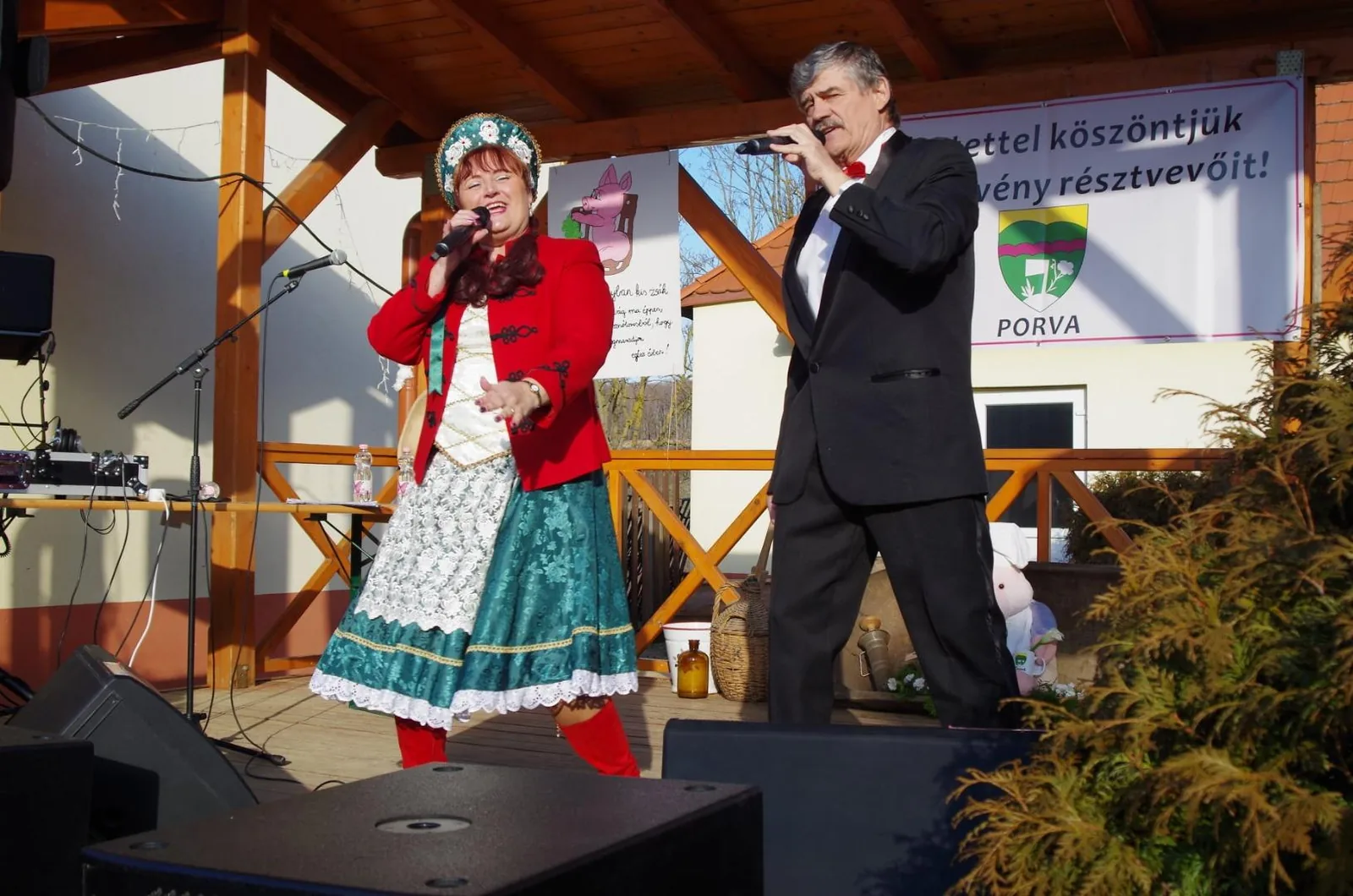 l. Porvai farsangi disznóvágás, Fotók: Sipőcz Pál /Sipi/