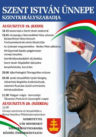SZENT ISTVÁN ÜNNEPE borítóképe