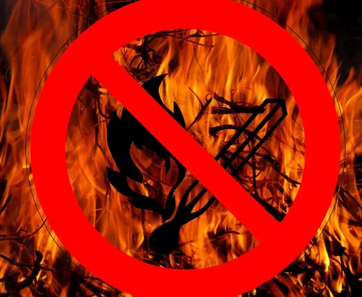 'Tűzgyújtási tilalom Magyarország egész területén!' cikk borítóképe