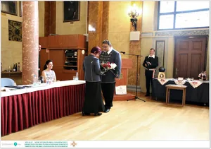 Díjkiosztó, szentelés, avatás, felvonulás