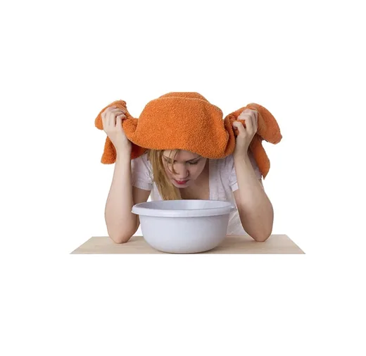 'Inhalálás otthon!' cikk borítóképe