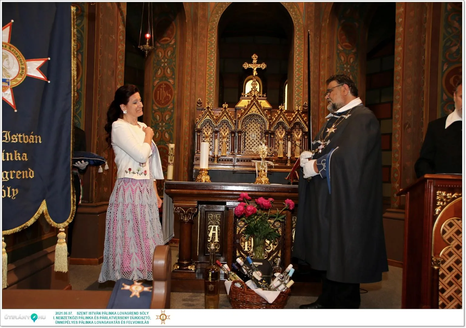 Díjkiosztó, szentelés, avatás, felvonulás