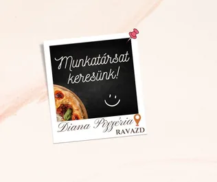 Pizzéria munkatársat keres borítóképe
