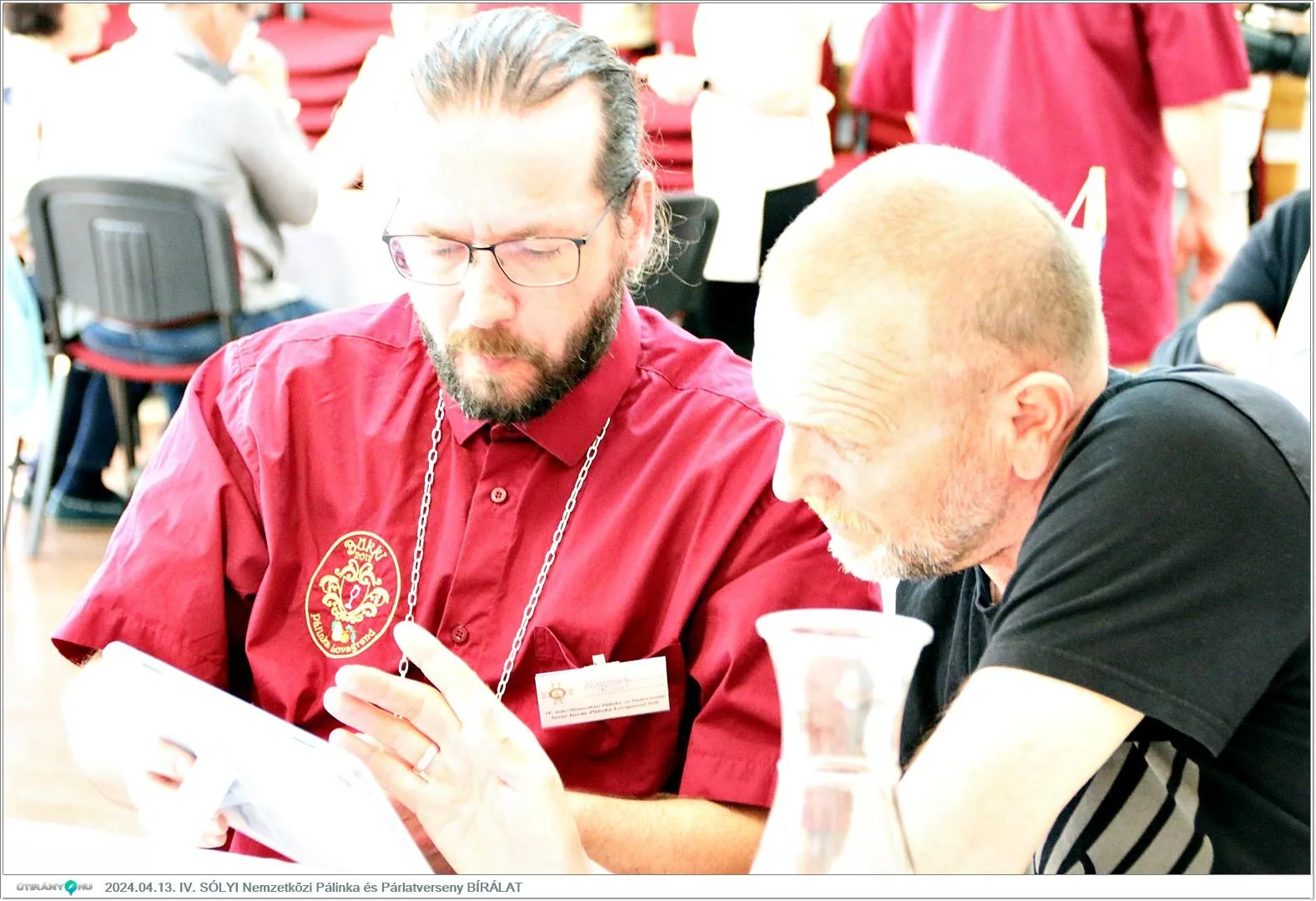 A bírálat pillanatai. Fotók: Útirány.hu