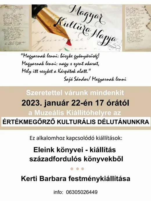 'Magyar Kultúra Napja' cikk borítóképe