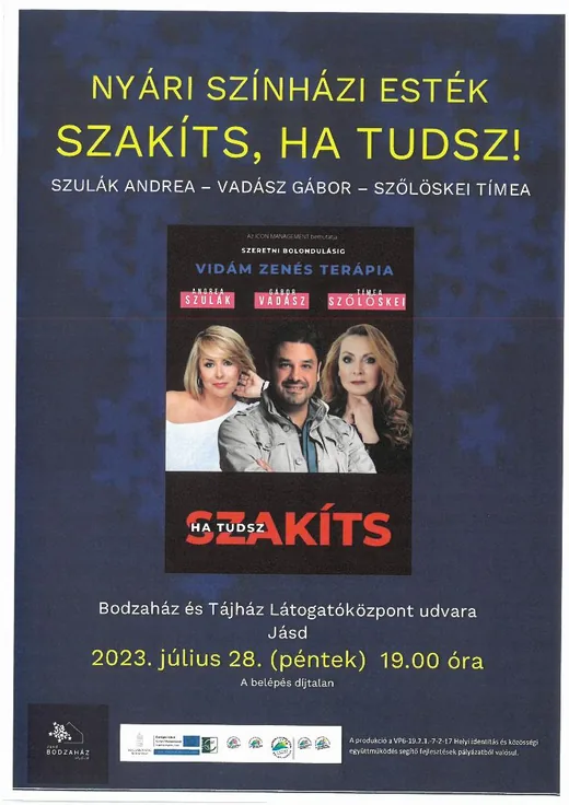 'Nyári Színházi esték Jásdon' cikk borítóképe