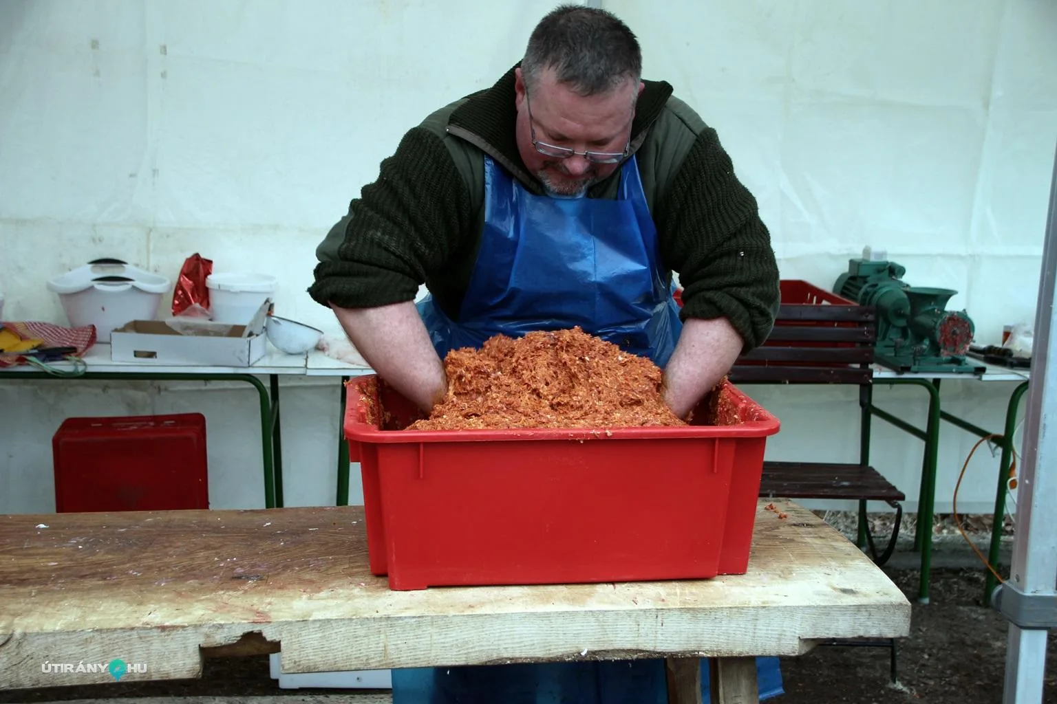 6. Falusi disznóvágás / Fotók: Útirány.hu