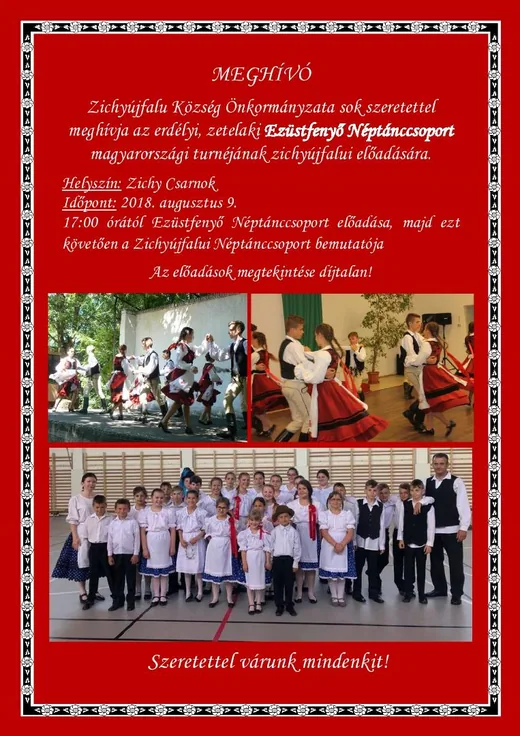 'Néptánccsoport bemutató' cikk borítóképe