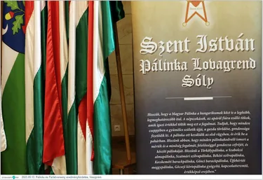 III. Sólyi Nemzetközi Pálinka és Párlatverseny eredményhirdetés felvonulás