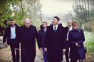 Szentmise után körséta az arborétumban. Fotók: Útirány.hu