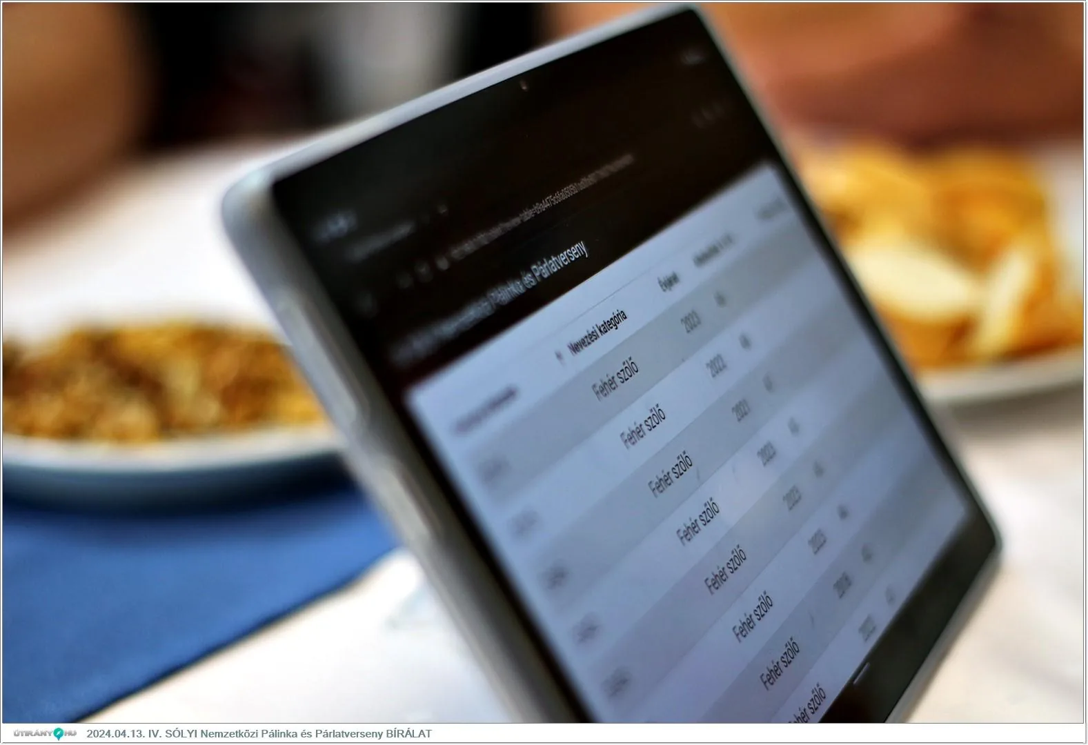 A bírálat pillanatai. Fotók: Útirány.hu