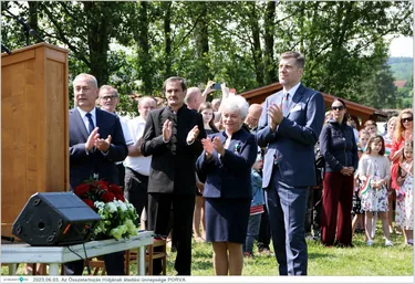  Az Összetartozás Hídjának átadási ünnepsége