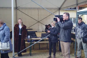 Útirányosok munkában: Fotó: Sipőcz Pál /Sipi/