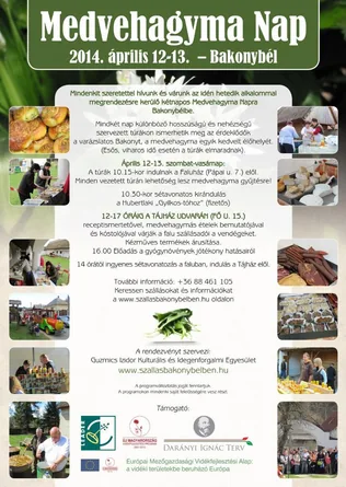 Medvehagyma Napok 2014 borítóképe