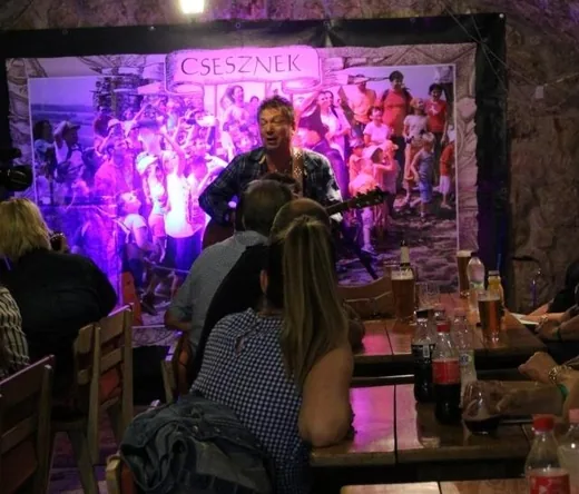 'Vörös Pisti Cseszneken koncertezett' cikk borítóképe