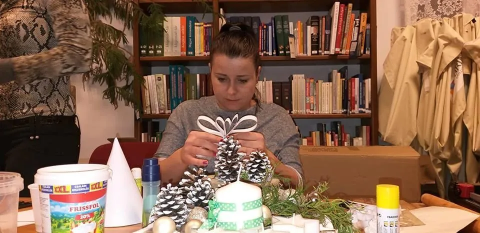 Kézműves foglalkozás 2018.12.08. fotók