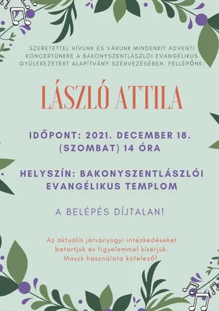 Adventi koncert borítóképe