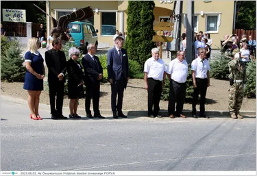  Az Összetartozás Hídjának átadási ünnepsége