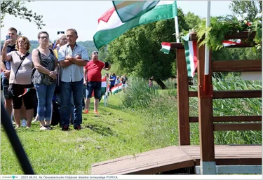  Az Összetartozás Hídjának átadási ünnepsége