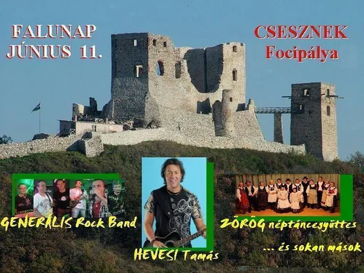 'Csesznek falunap' cikk borítóképe