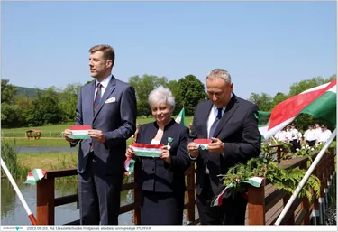  Az Összetartozás Hídjának átadási ünnepsége