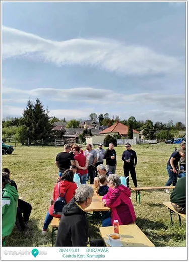 Borzavár Csárda Kerti Kismajális