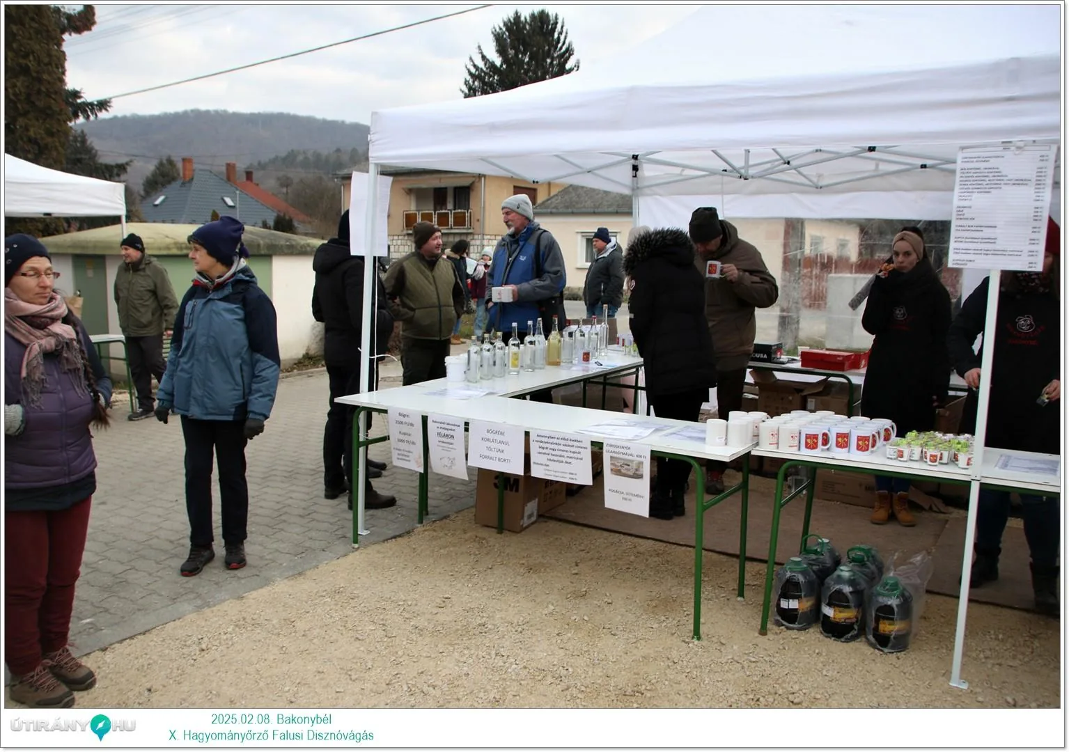 X. Bakonybéli Hagyományőrző Falusi Disznóvágás
