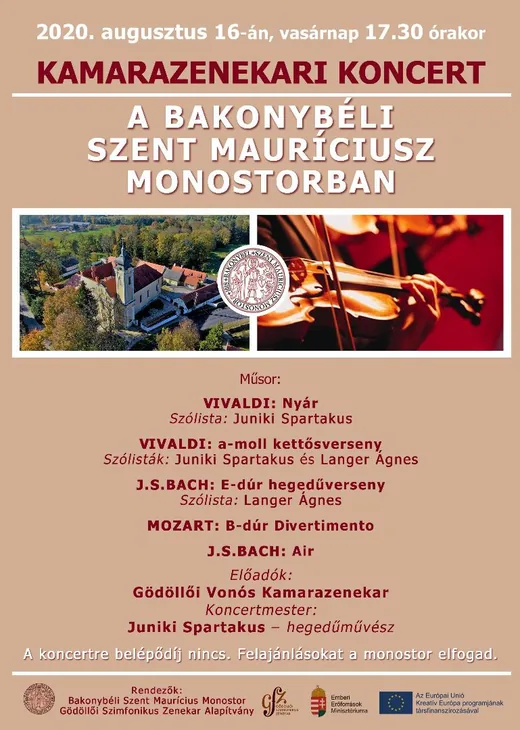 'Kamarazenekari koncert' cikk borítóképe