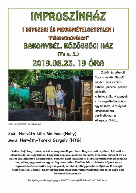 'Improszínház' cikk borítóképe