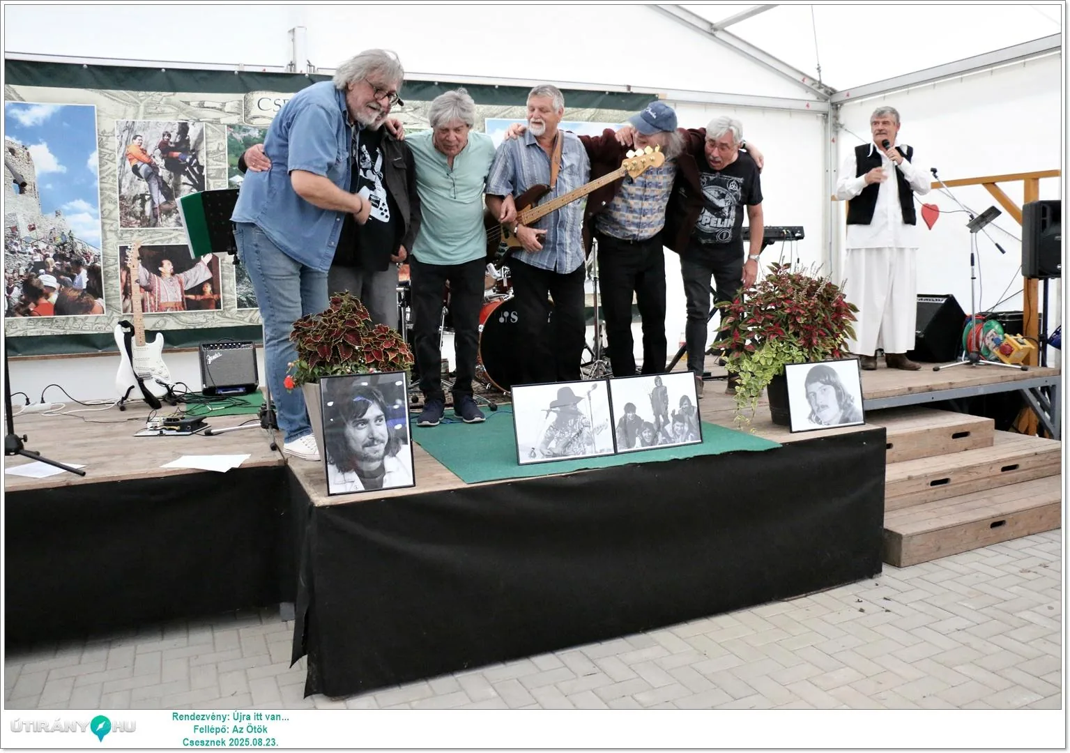 Képek: Útirány Fellépő: Az Ötök