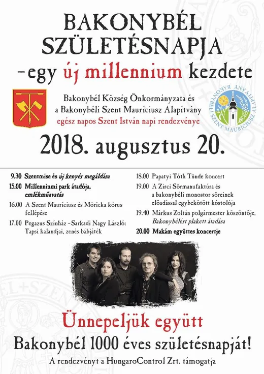 'Bakonybél születésnapja' cikk borítóképe