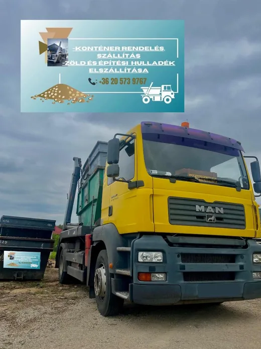 'HidraKont Konténer kihelyezés, gépszállítás ' cikk borítóképe