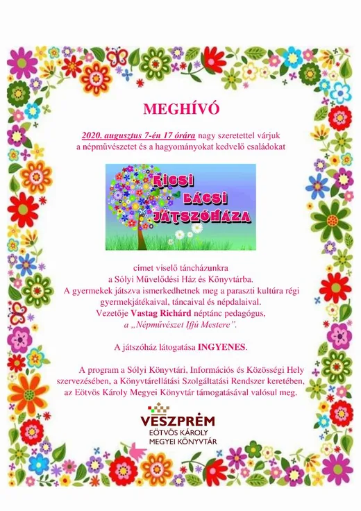 'Ricsi Bácsi játszóháza' cikk borítóképe
