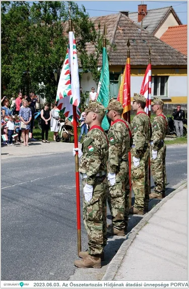  Az Összetartozás Hídjának átadási ünnepsége