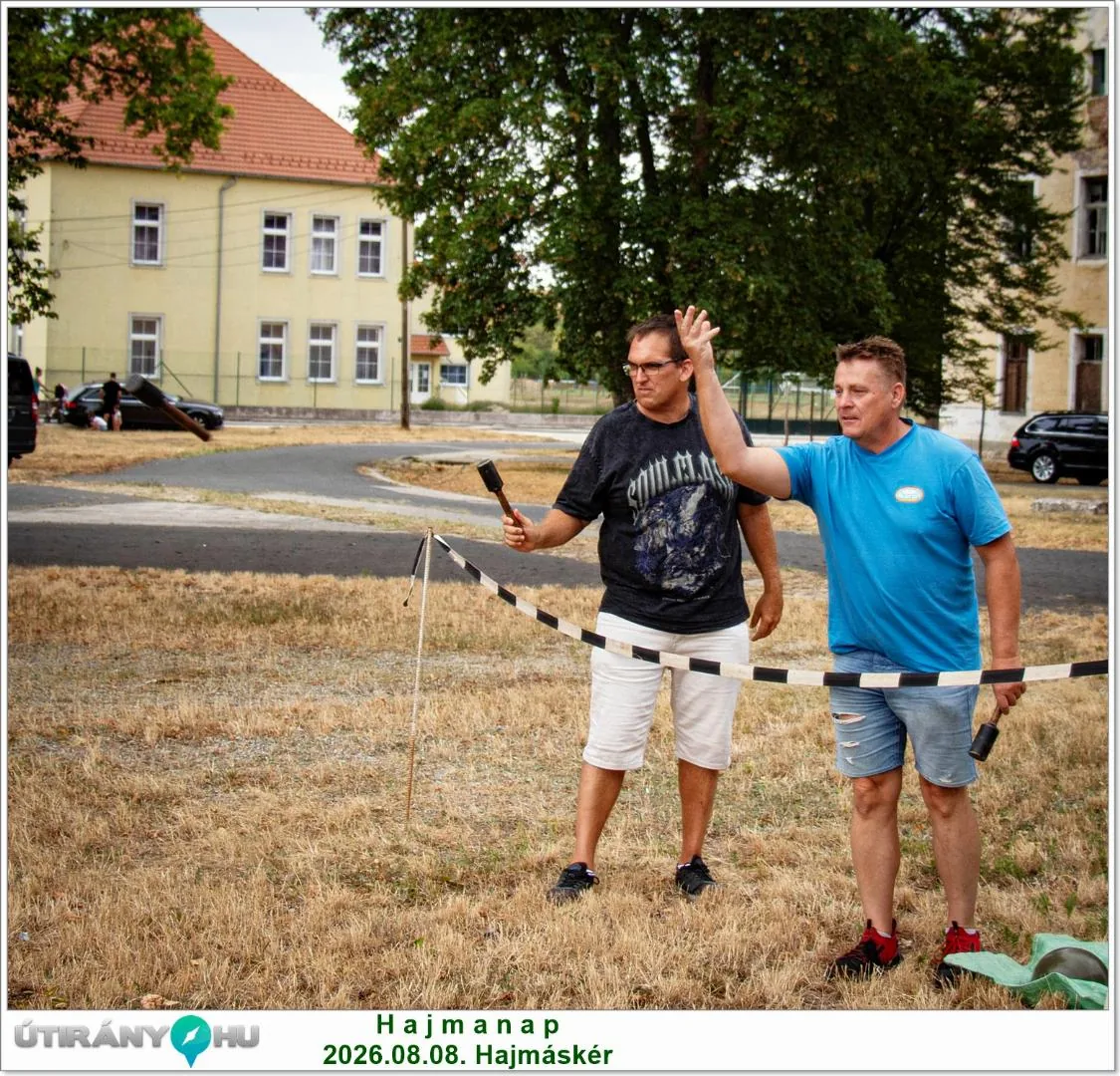  Hajmáskéri lecsófőző, Hajmanap