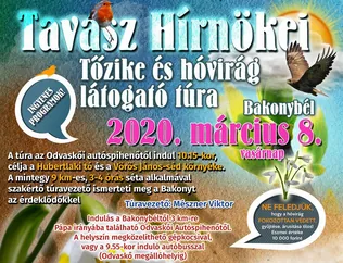 Tavasz Hírnökei Túra borítóképe
