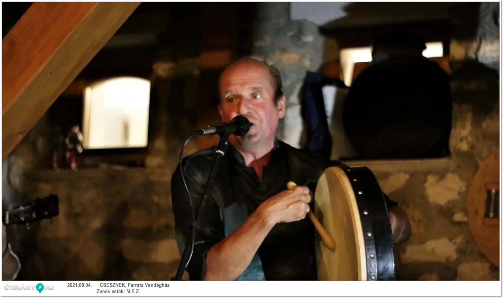 M.É.Z. zenekar és Sápi borkostoló estje
