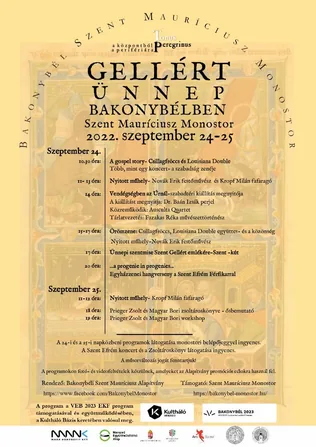 Gellért ünnep Bakonybélben borítóképe