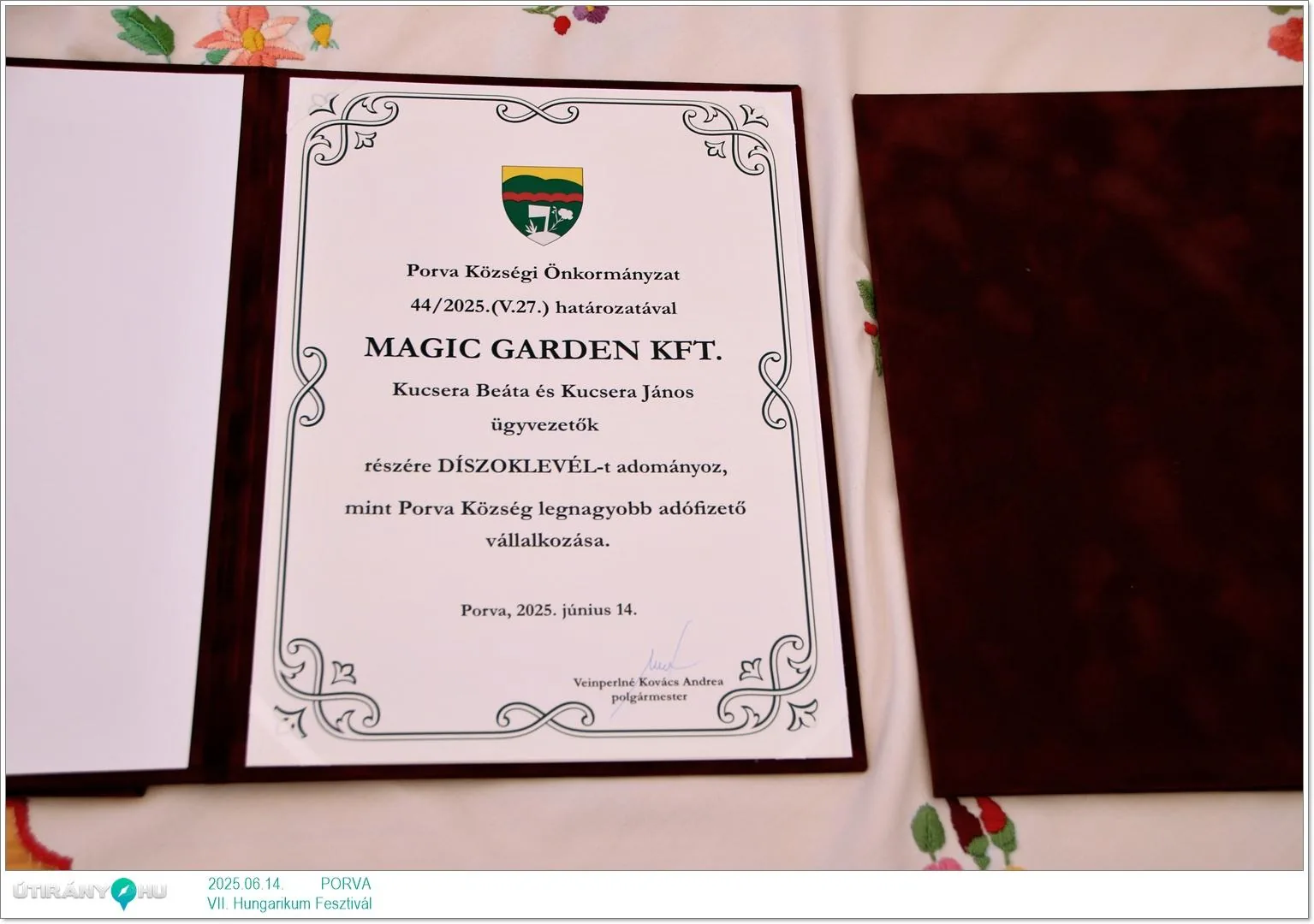 Képek: Útiárny.hu