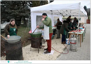 X. Bakonybéli Hagyományőrző Falusi Disznóvágás