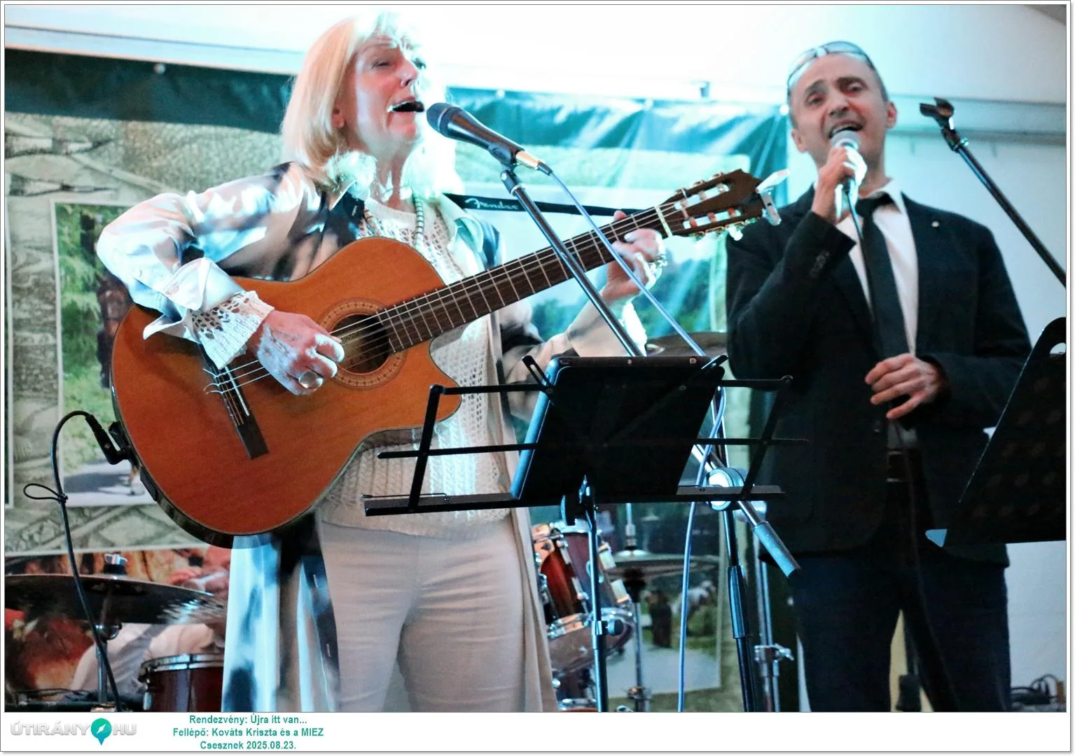 Képek: Útirány Fellépő: Kováts Kriszta és a MIEZ