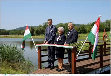  Az Összetartozás Hídjának átadási ünnepsége