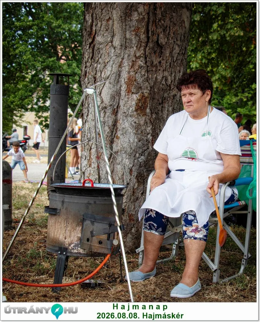  Hajmáskéri lecsófőző, Hajmanap