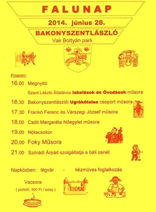 Falunap borítóképe