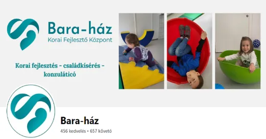 'A Bara-ház Korai Fejlesztő Központ bemutatása' cikk borítóképe