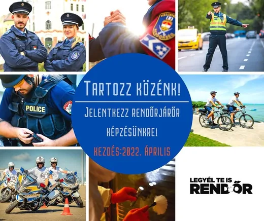 'Legyél Te Is Rendőr' cikk borítóképe